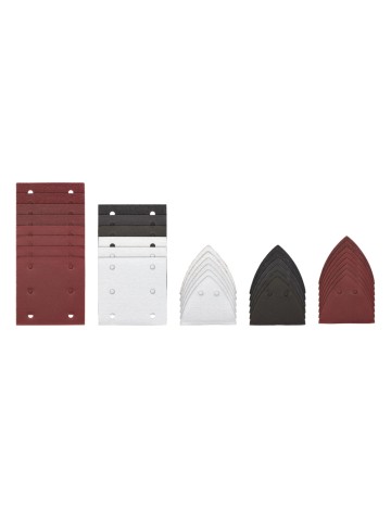 Set de hârtie de șlefuit PARKSIDE, mix culori