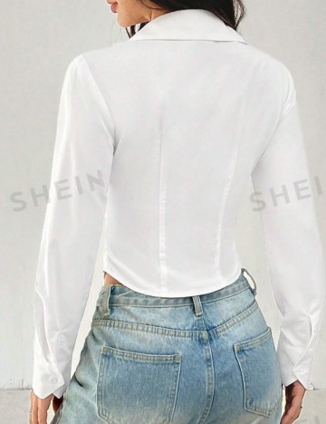 Cămașă Shein, alb