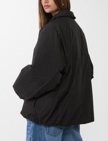 Geaca Stradivarius, negru