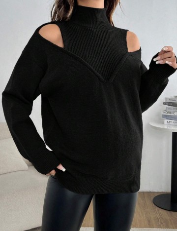 Pulover Shein, negru
