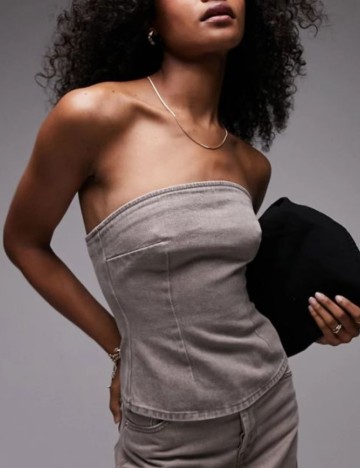 Top Topshop, bej