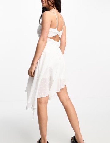 Rochie mini Stradivarius, alb