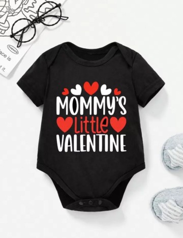 Body baby Shein, negru