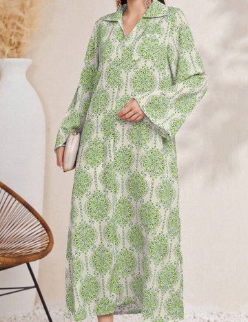 Rochie midi Shein, mix culori