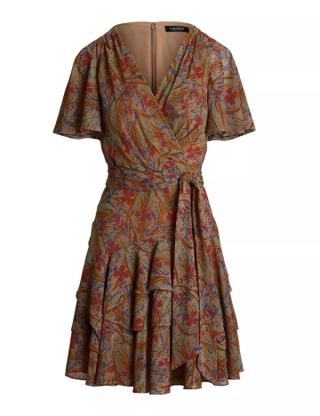 Rochie mini Ralph Lauren, mix culori