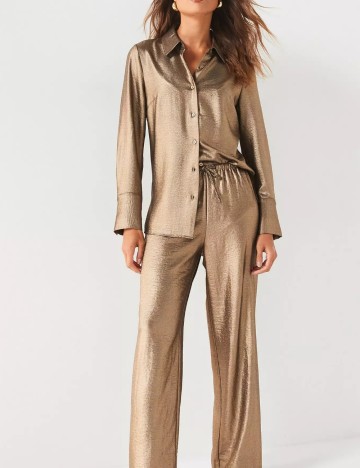 Pantaloni V by Very, auriu