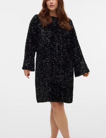 Rochie midi Vero Moda, negru