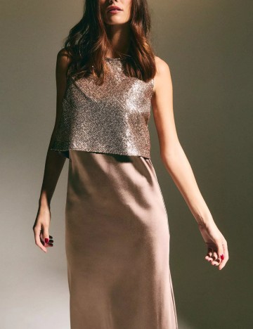 Rochie maxi New look, maro