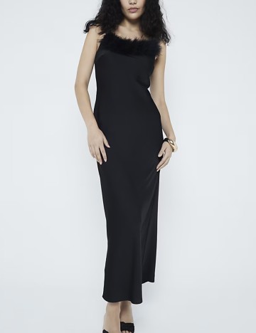 Rochie maxi River Island, negru