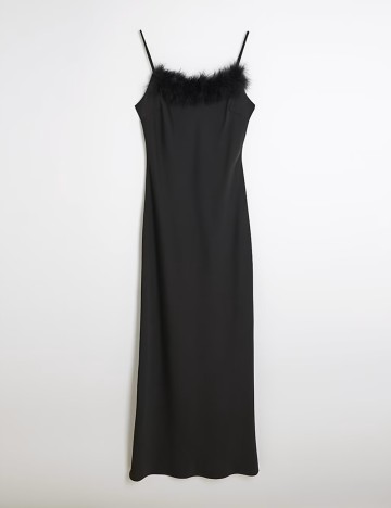 Rochie maxi River Island, negru