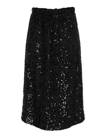 Fustă midi Vero Moda, negru