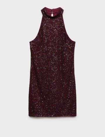 Rochie mini Mango, vișiniu