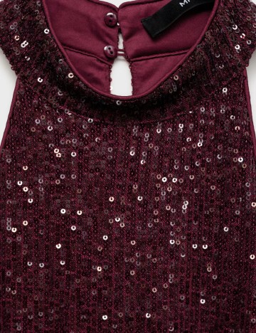 Rochie mini Mango, vișiniu