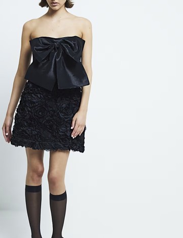 Rochie mini River Island, negru