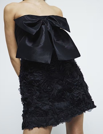 Rochie mini River Island, negru
