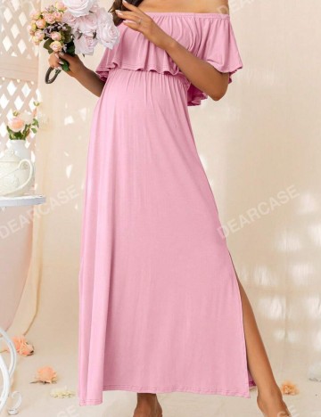 Rochie maxi Shein, roz
