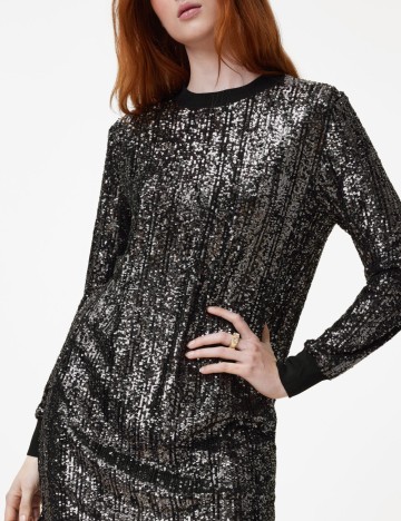 Rochie mini Allsaints, negru