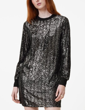 Rochie mini Allsaints, negru