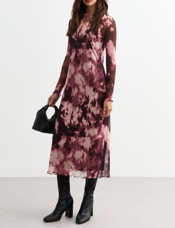 Rochie midi New look, mix culori