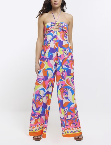 Salopetă lungă River Island, mix culori