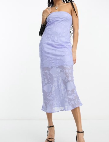 Rochie midi ASOS, lila