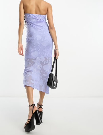 Rochie midi ASOS, lila