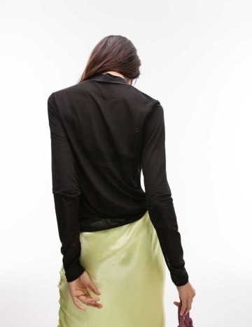 Bluză Topshop, negru