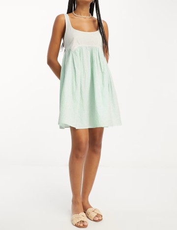 Rochie mini ASOS, verde