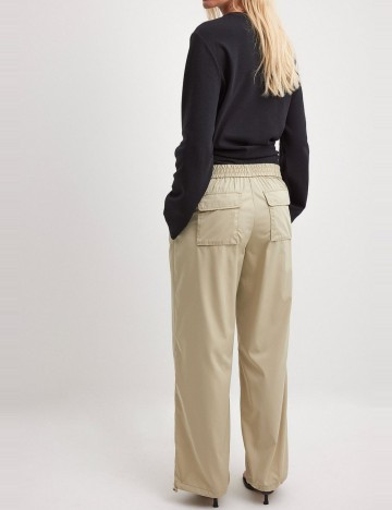 Pantaloni Na'kd, bej