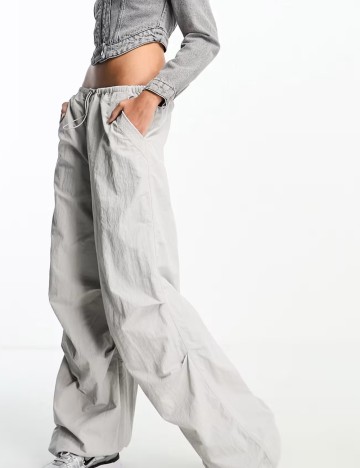 Pantaloni ASOS, gri