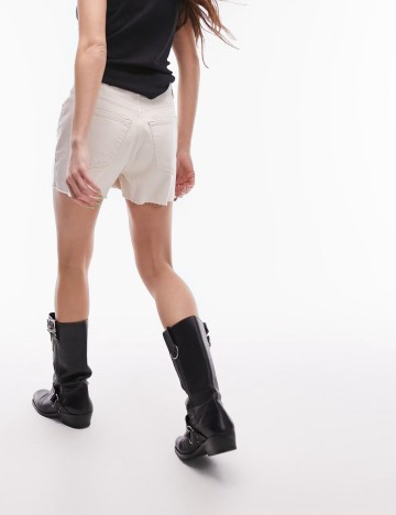 Pantaloni scurți Topshop, bej