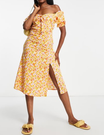 Rochie midi Influence, mix culori