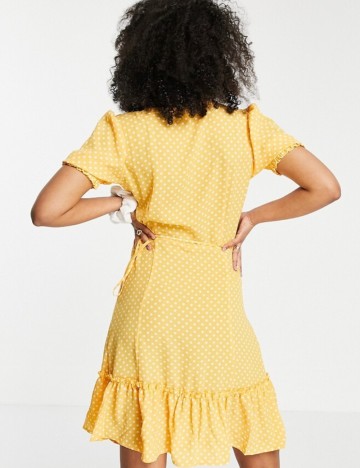 Rochie mini Jacqueline de Yong, portocaliu