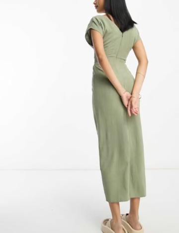 Rochie maxi ASOS, verde