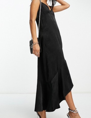 Rochie midi Vila, negru