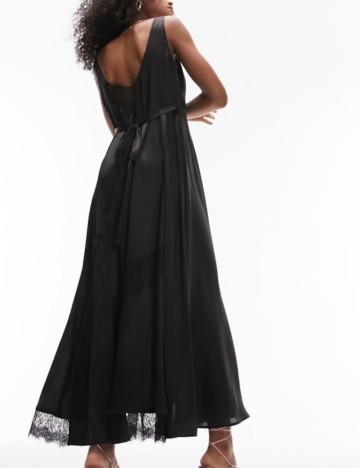 Rochie maxi Topshop, negru