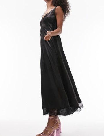 Rochie maxi Topshop, negru