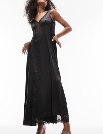 Rochie maxi Topshop, negru