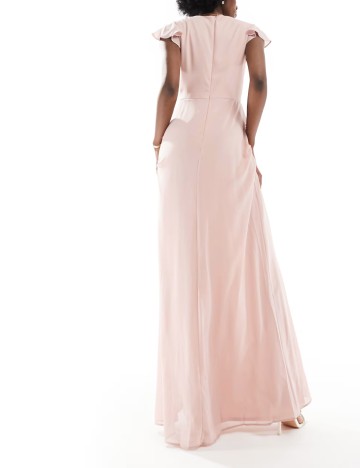 Rochie maxi TFNC, roz