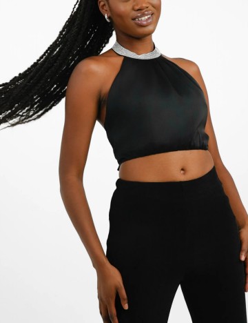 Top Forever New, negru