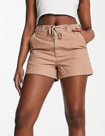 Pantaloni scurți ASOS, maro