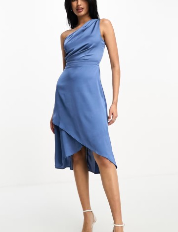 Rochie midi TFNC, albastru