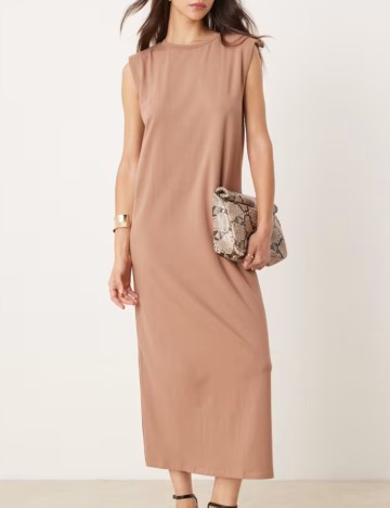 Rochie midi New look, maro