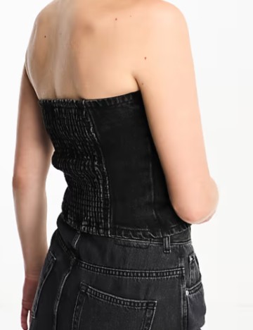 Top Pull&Bear, negru