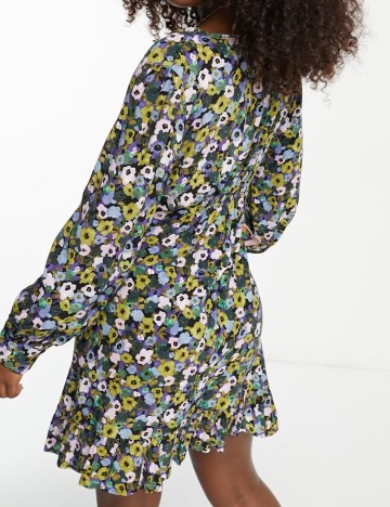 Rochie mini nobody's child, mix culori