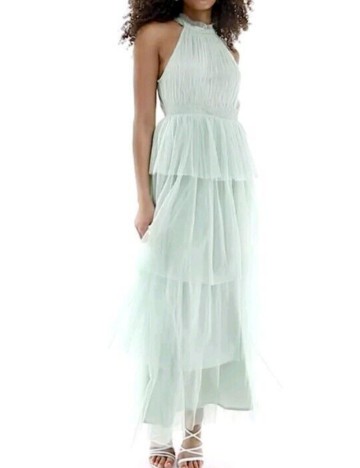 Rochie midi Vila, verde