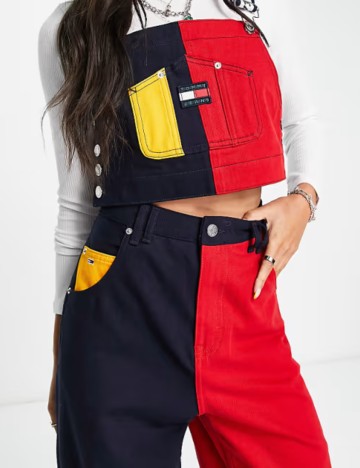 Top Tommy Jeans, mix culori
