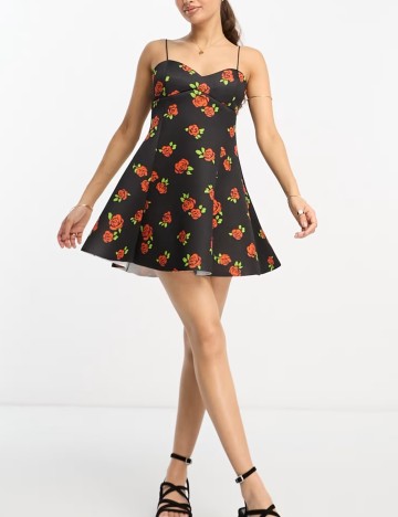 Rochie mini River Island, negru