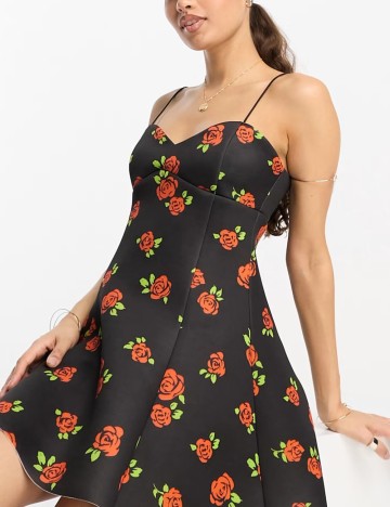 Rochie mini River Island, negru