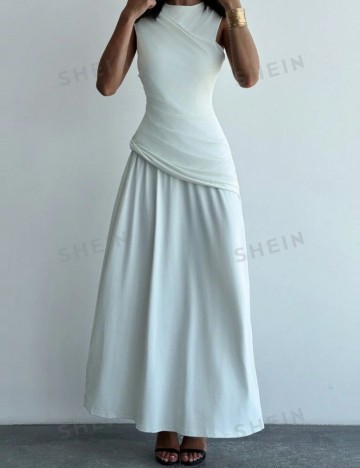 Rochie maxi Shein, portocaliu